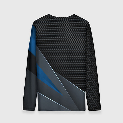 Мужской лонгслив ЧАНГАН SCI-FI BLUE CHANGAN / 3D-принт – фото 2