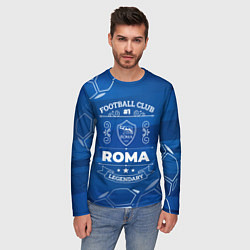 Лонгслив мужской Roma FC 1, цвет: 3D-принт — фото 2