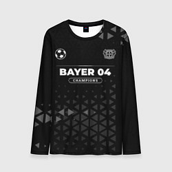 Лонгслив мужской Bayer 04 Форма Champions, цвет: 3D-принт