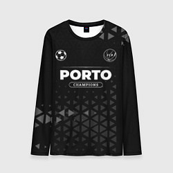 Лонгслив мужской Porto Форма Champions, цвет: 3D-принт