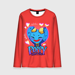 Лонгслив мужской POPPY PLAYTIME CUTE HAGGY WAGGY - милый Хагги Вагг, цвет: 3D-принт