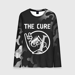 Мужской лонгслив The Cure КОТ Камуфляж