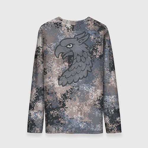 Мужской лонгслив Дюна Харконены пустынный камуфляж / 3D-принт – фото 2