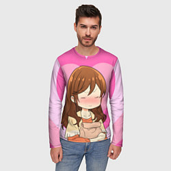 Лонгслив мужской Покрасневшая Хори ХориМия, цвет: 3D-принт — фото 2