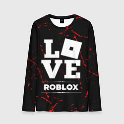 Мужской лонгслив Roblox Love Классика