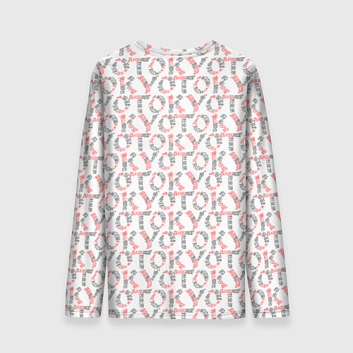 Мужской лонгслив Tokyo revengers valhalla glitch паттерн / 3D-принт – фото 2