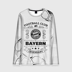 Лонгслив мужской Bayern Football Club Number 1 Legendary, цвет: 3D-принт