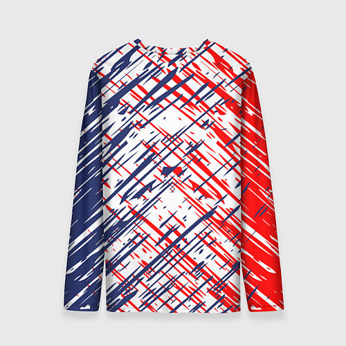 Мужской лонгслив Атлетико мадрид краска / 3D-принт – фото 2