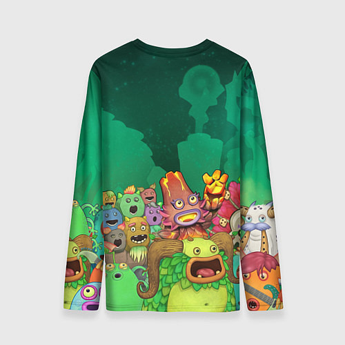 Мужской лонгслив Персонажи Мои поющие монстры / 3D-принт – фото 2