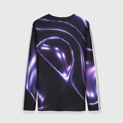 Мужской лонгслив Абстракция drag and drop / 3D-принт – фото 2