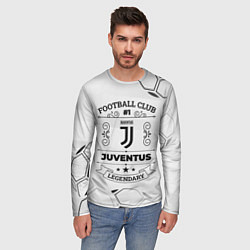 Лонгслив мужской Juventus Football Club Number 1 Legendary, цвет: 3D-принт — фото 2