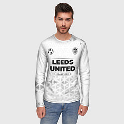 Лонгслив мужской Leeds United Champions Униформа, цвет: 3D-принт — фото 2