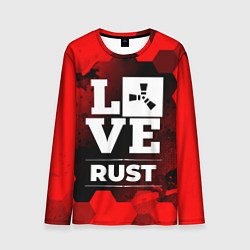 Лонгслив мужской Rust Love Классика, цвет: 3D-принт