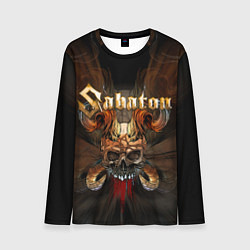 Мужской лонгслив SABATON САБАТОН SKULL