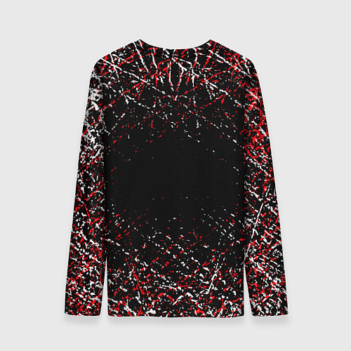 Мужской лонгслив Ac milan фк милан / 3D-принт – фото 2