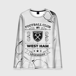 Мужской лонгслив West Ham Football Club Number 1 Legendary