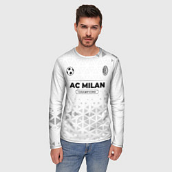 Лонгслив мужской AC Milan Champions Униформа, цвет: 3D-принт — фото 2