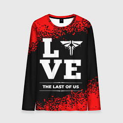 Лонгслив мужской The Last Of Us Love Классика, цвет: 3D-принт