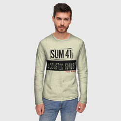 Лонгслив мужской Sum 41 - The Acoustics Full Album, цвет: 3D-принт — фото 2