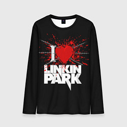Мужской лонгслив Linkin Park Сердце