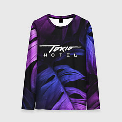 Мужской лонгслив Tokio Hotel Neon Monstera