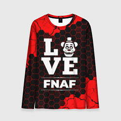 Лонгслив мужской FNAF Love Классика, цвет: 3D-принт