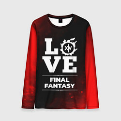 Мужской лонгслив Final Fantasy Love Классика