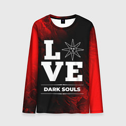 Лонгслив мужской Dark Souls Love Классика, цвет: 3D-принт