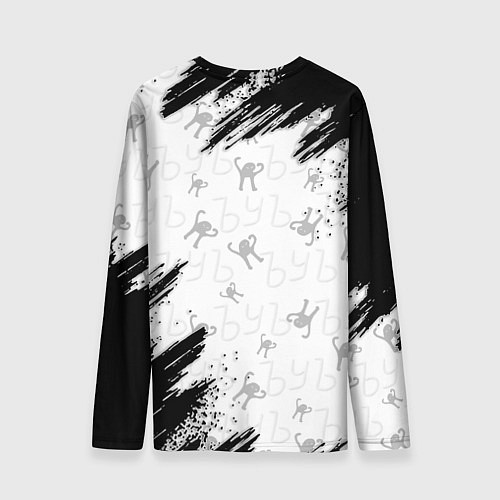 Мужской лонгслив Кот ъуъ Артур / 3D-принт – фото 2