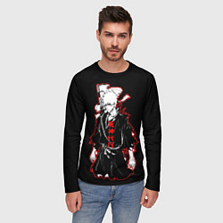 Лонгслив мужской Ичиго Курасаки - Блич, цвет: 3D-принт — фото 2