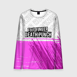 Мужской лонгслив Five Finger Death Punch rock legends: символ сверх