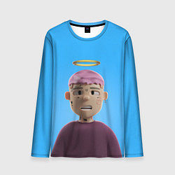 Лонгслив мужской Lil Peep С Нимбом, цвет: 3D-принт