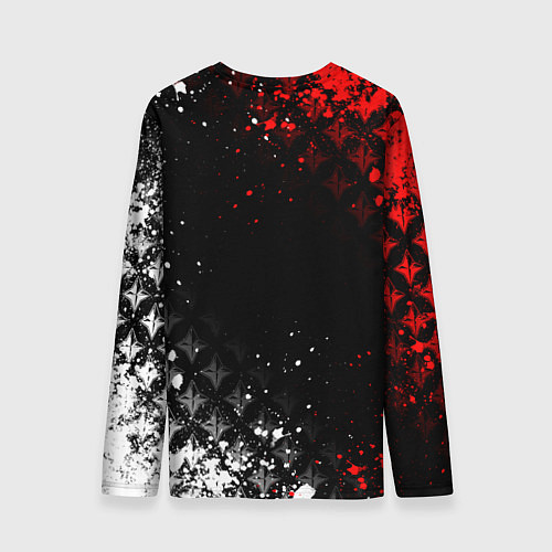 Мужской лонгслив Куки шинобу - Мрачный Геншин / 3D-принт – фото 2