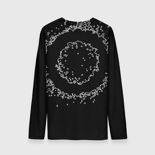 Мужской лонгслив Jiu-Jitsu red sun Brazil / 3D-принт – фото 2