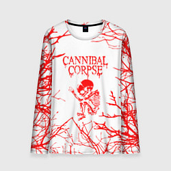 Лонгслив мужской Cannibal Corpse ветки, цвет: 3D-принт