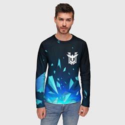 Лонгслив мужской Free Fire взрыв частиц, цвет: 3D-принт — фото 2