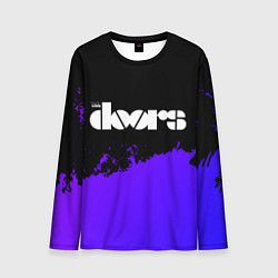 Лонгслив мужской The Doors purple grunge, цвет: 3D-принт