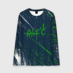 Лонгслив мужской Alec monopoly - Краска, цвет: 3D-принт