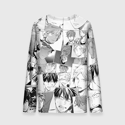 Мужской лонгслив Дарованный паттерн / 3D-принт – фото 2