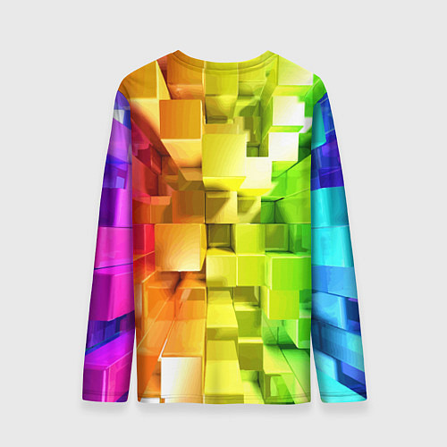 Мужской лонгслив Sonic Colours - Hedgehog - Video game / 3D-принт – фото 2