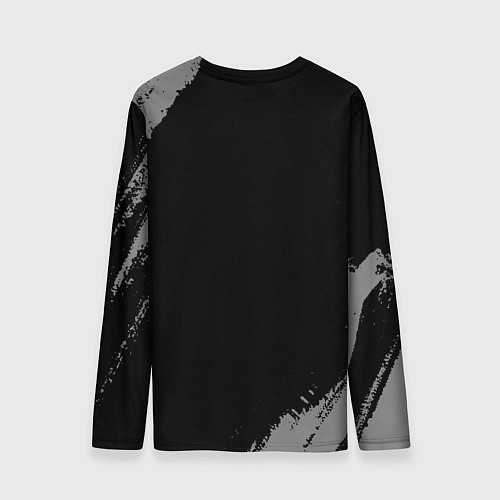 Мужской лонгслив Лучший строитель всех времён и народов / 3D-принт – фото 2