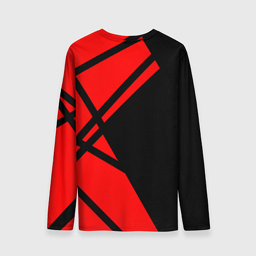 Мужской лонгслив Cyberpunk 2077 - Надпись Samurai / 3D-принт – фото 2