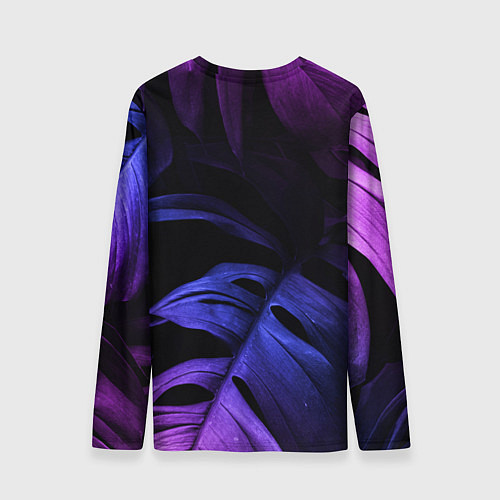 Мужской лонгслив Paramore neon monstera / 3D-принт – фото 2