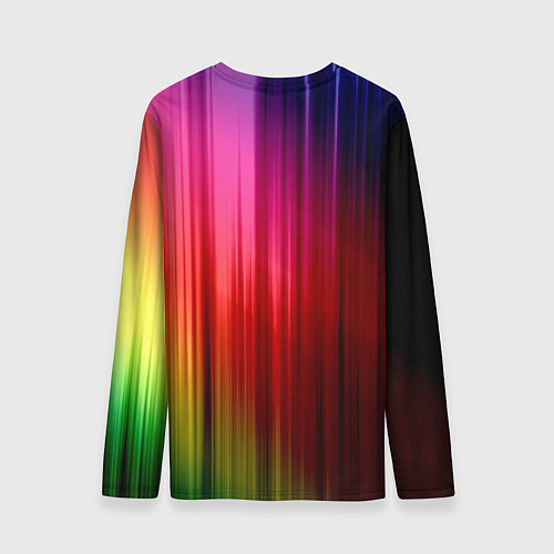 Мужской лонгслив Цветной спектр / 3D-принт – фото 2
