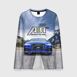 Мужской лонгслив Audi ABT - sportsline на трассе