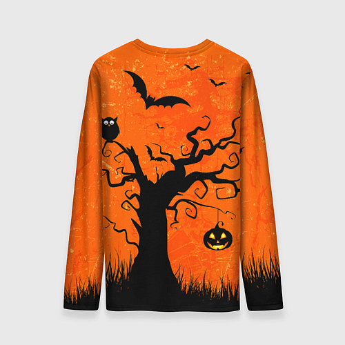 Мужской лонгслив Мрачное дерево / 3D-принт – фото 2
