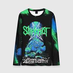 Лонгслив мужской Slipknot monster, цвет: 3D-принт