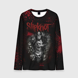 Лонгслив мужской Slipknot dark red, цвет: 3D-принт