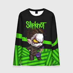 Мужской лонгслив Slipknot dark green