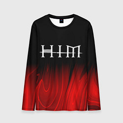 Мужской лонгслив HIM red plasma